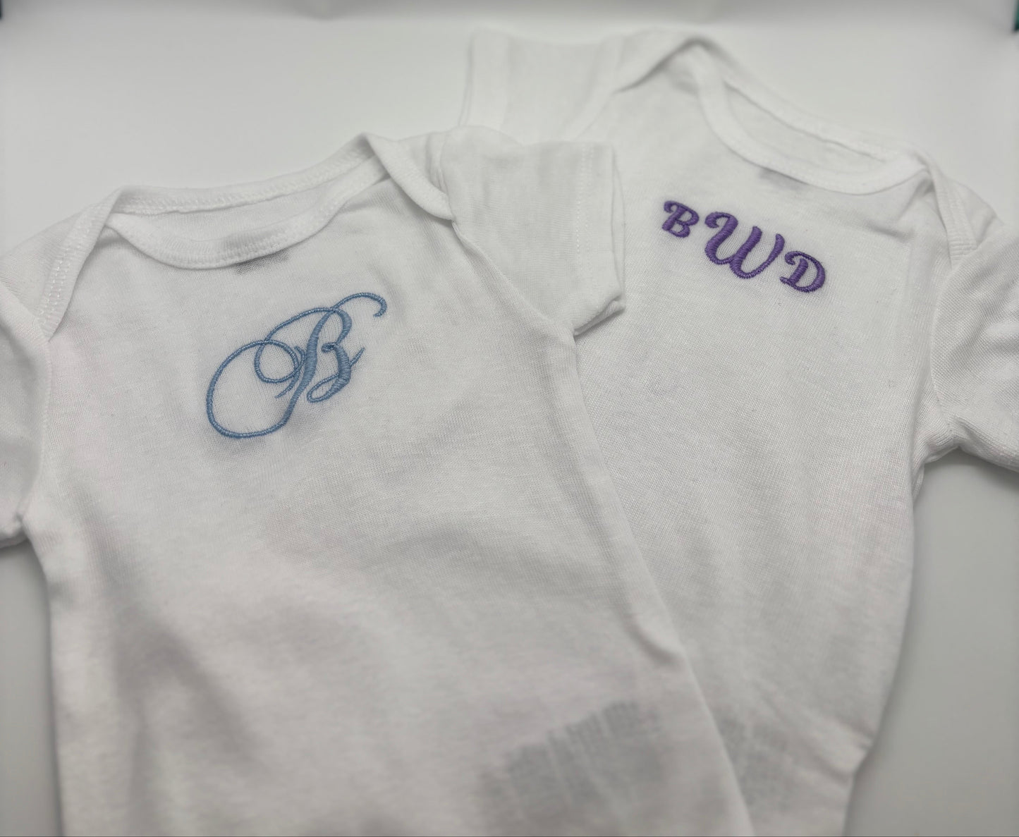 Monogram and Name Onesies